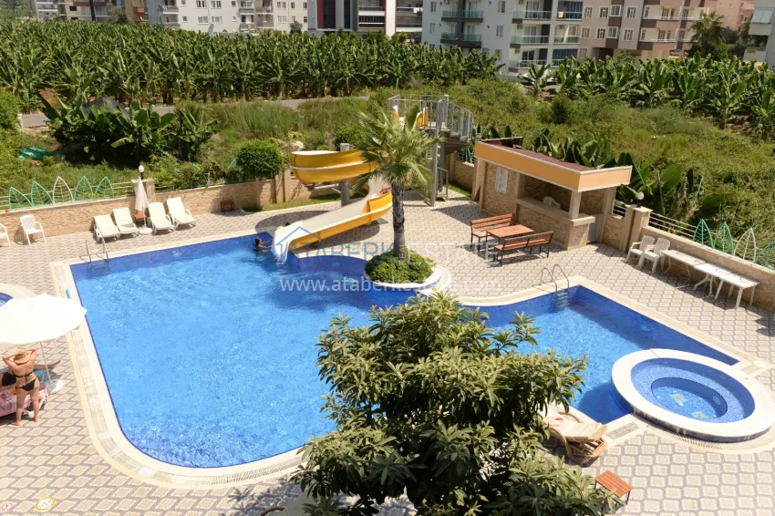 Apartament w Mahmutlarze z widokiem na morze i góry w kompleksie z bogatą infrastrukturą 2 