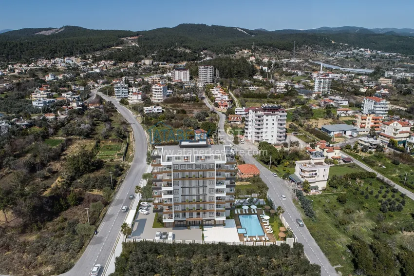 Apartments in Alanya - Avsallar area from the investor in the complex at the final stage 3 