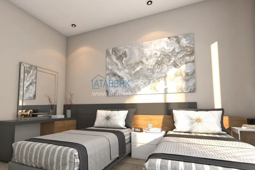 Purchase New project of a luxury villa complex in Alanya - Tepe area with the right to obtain citizenship 11 