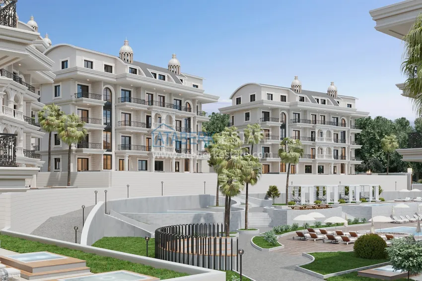 A unique project of a residential complex in the area of Turkler - Alanya 23 