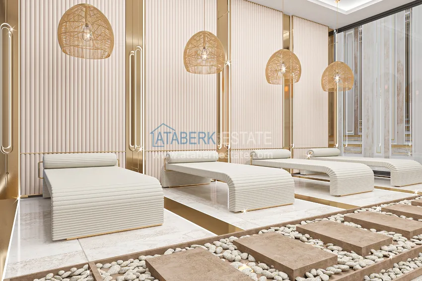 Apartment in the center of Alanya from an investor in a complex under construction 19 