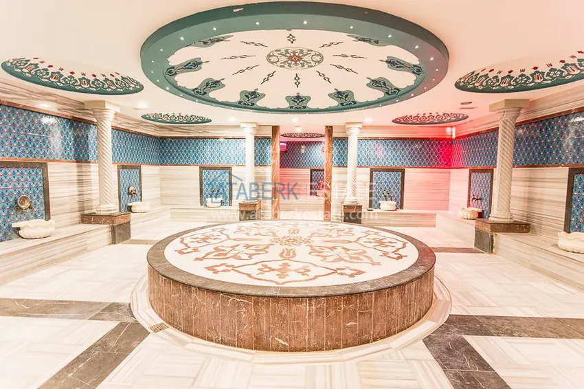 Furnished apartment in Cikcilli with sea view in a prestigious residential complex 23 