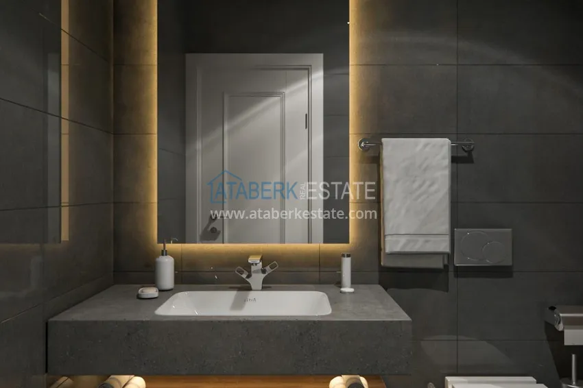 Purchase New project of a luxury villa complex in Alanya - Tepe area with the right to obtain citizenship 12 