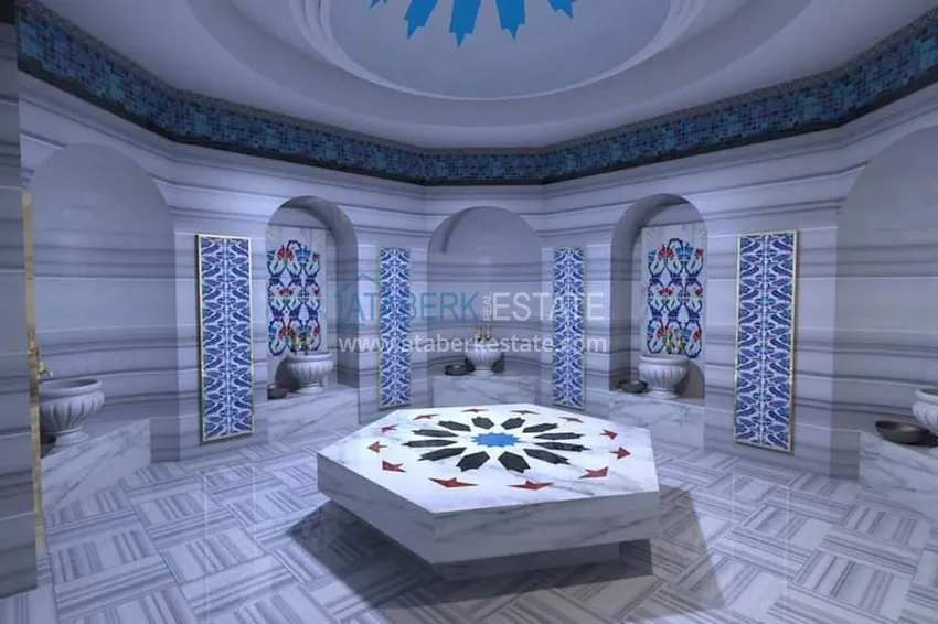 Furnished apartment in Mahmutlar with sea and mountain views 24 