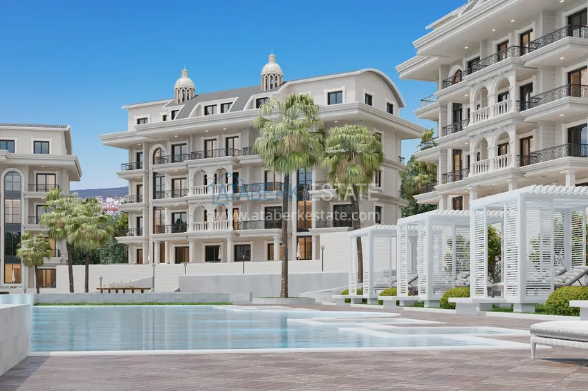 A unique project of a residential complex in the area of Turkler - Alanya 24 