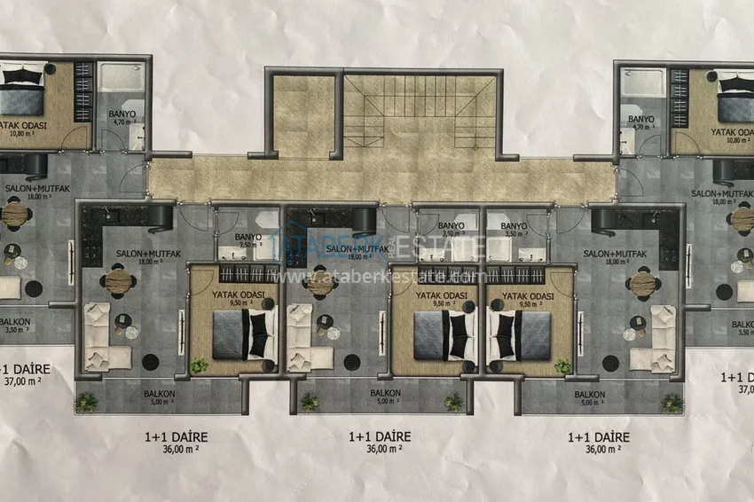 Buy cheap Investment-attractive project of a boutique complex in Avsallar 1 