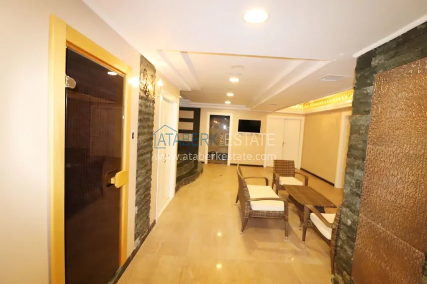 Apartament w Mahmutlarze z widokiem na morze i góry w kompleksie z bogatą infrastrukturą 23 