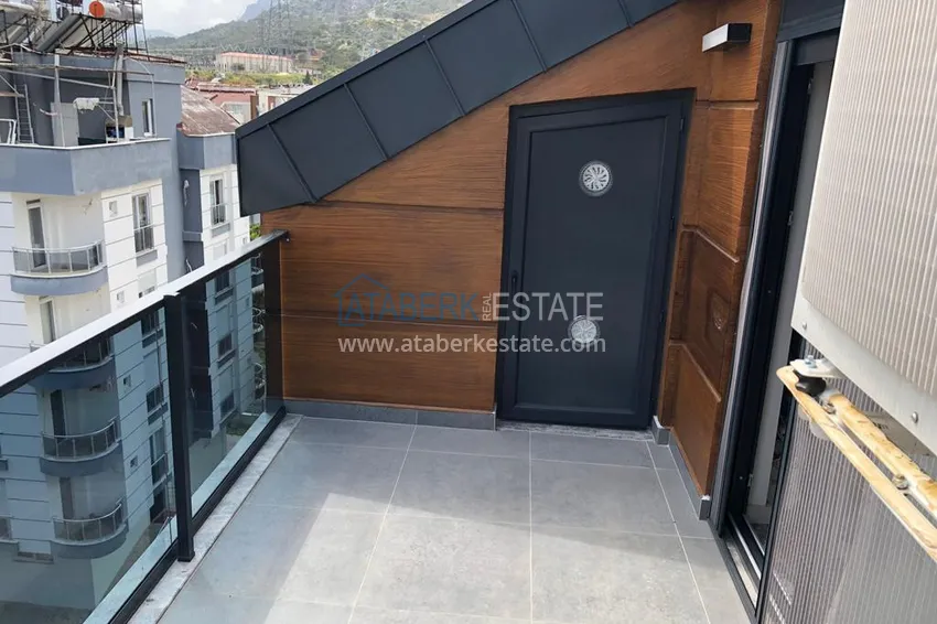 Purchase Duplex penthouse in Antalya Konyaalti district - Persimmon furnished 22 