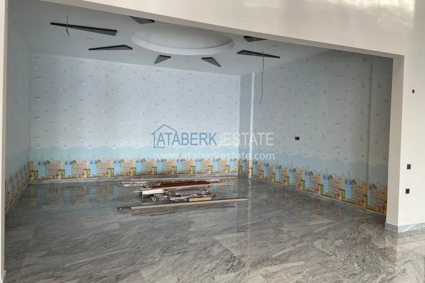 Apartment in Kargicak with a sea view in a complex on the first coastline 25 