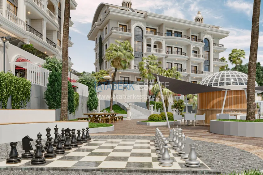 A unique project of a residential complex in the area of Turkler - Alanya 27 