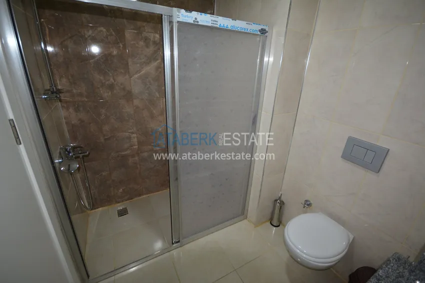 Purchase Furnished penthouse in Mahmutlar with sea view in a young complex 25 