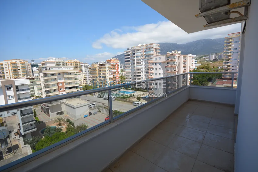 Purchase Apartment in Mahmutlar with mountain and sea views in a well-maintained complex 16