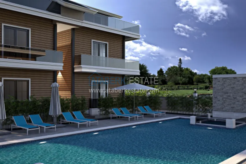 Apartments in Belek - Antalya in a new complex with a swimming pool 3