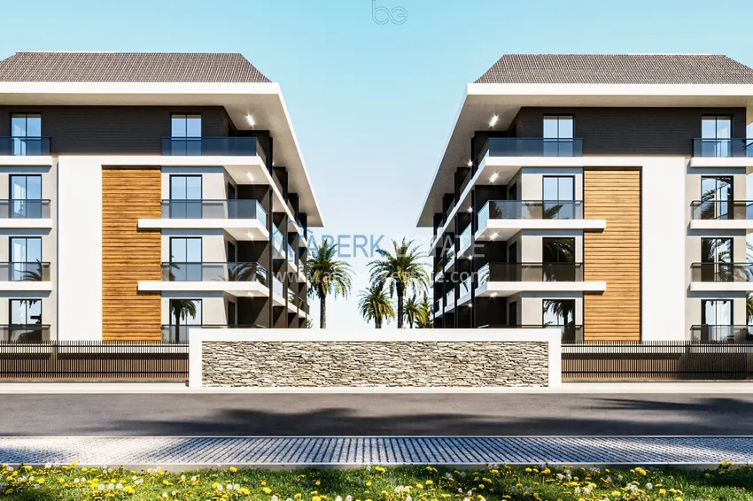 Apartments in the center of Alanya from an investor in a premium class boutique complex under construction 13 