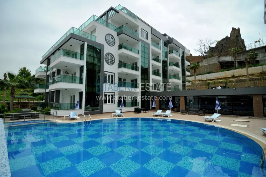 Furnished apartment in Kestel with views of the historic castle 3 