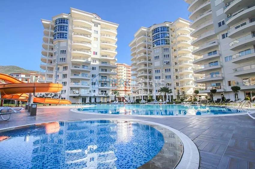 Apartment in Cikcilli with furniture and a glazed balcony in a good residential complex 2 