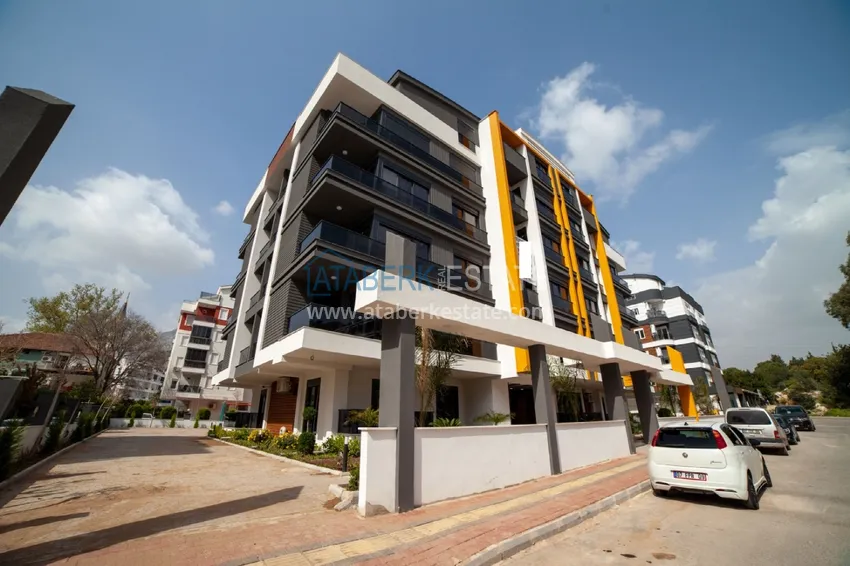 Apartments in Antalya Konyaalti district - Hurma in a complex under construction 2 
