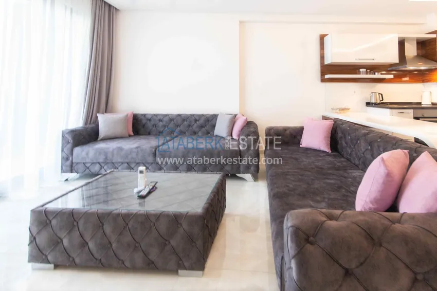 Purchase Furnished apartment in Mahmutlar with sea and mountain views 2 