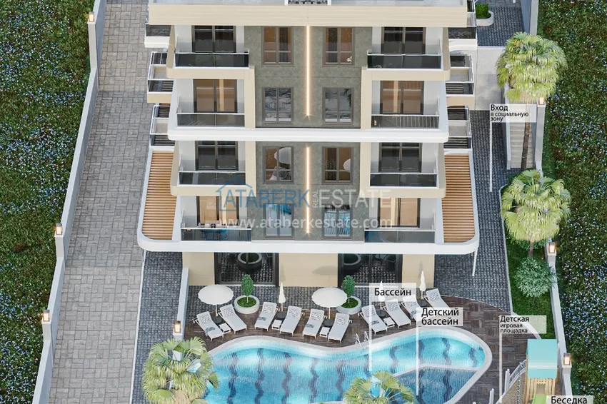 New project boutique complex in Alanya - Kestel area 3 