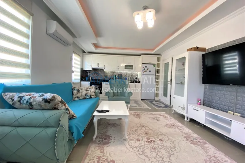 Purchase  Furnished apartment in the Kestel district with a glazed balcony and mountain views 3 