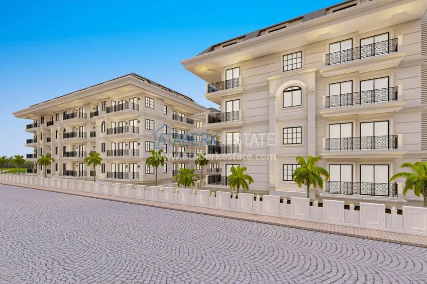 Apartment in the center of Alanya from an investor in a complex under construction 2 