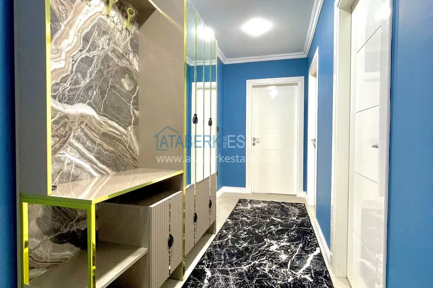 Purchase  Furnished apartment in the Kestel district with a glazed balcony and mountain views 2 