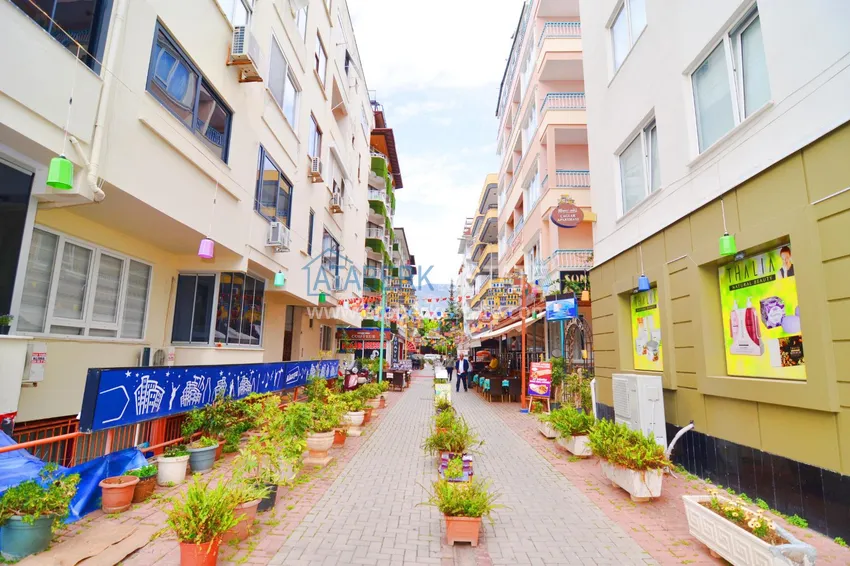 Apartment in the center of Alanya with a luxurious interior, 70 meters from the Cleopatra beach 3 