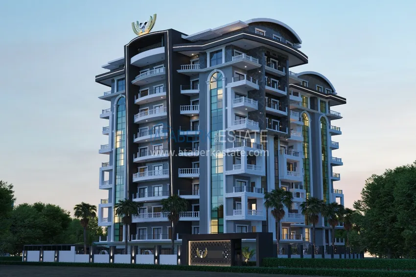 🔥 Our project. New off-plan project of a multi-apartment residential complex in the center of Alanya 2 