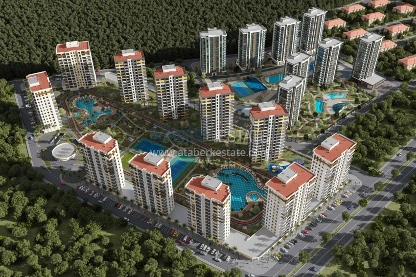 Large-scale residential complex project in the Dosemealti area — Antalya 3 
