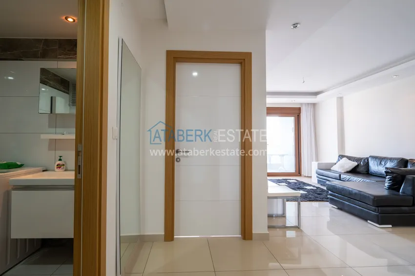 Purchase  Furnished apartment in Cikcilli with sea view in a prestigious residential complex 2 