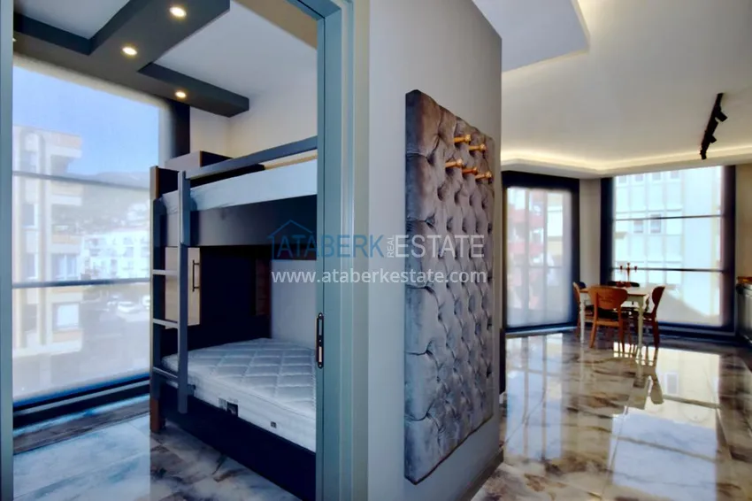 Purchase Apartments in Alanya - Cleopatra beach area with furniture and designer fine finishes 3 