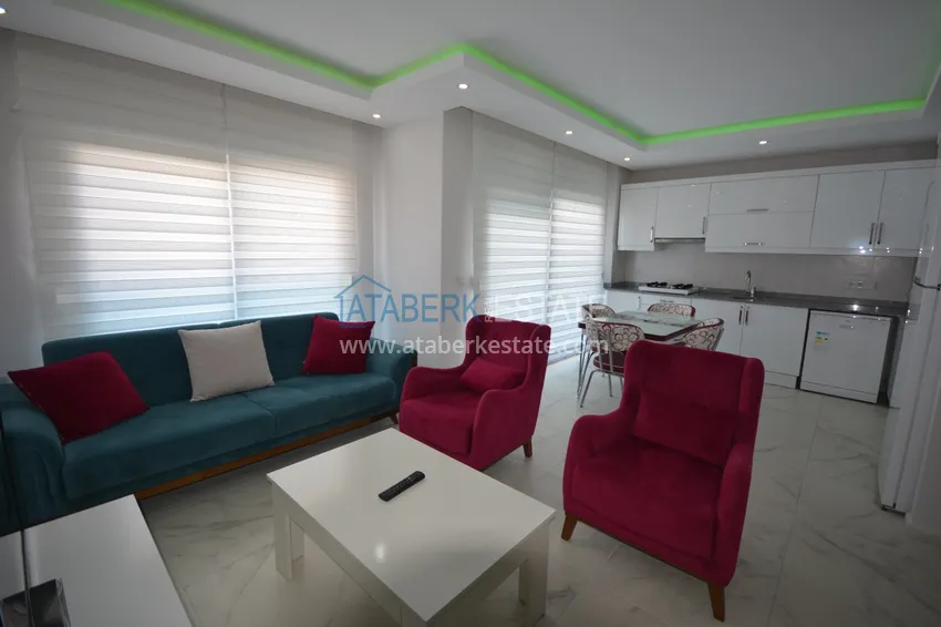 Purchase Furnished penthouse in Mahmutlar with sea view in a young complex 3 