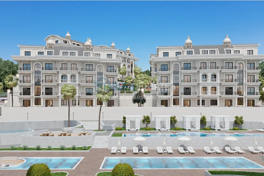 A unique project of a residential complex in the area of Turkler - Alanya 7 