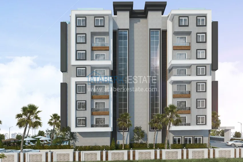 Apartments in Alanya - Avsallar area from the investor in the complex at the final stage 7 