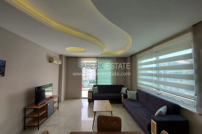 Purchase  Furnished apartments in Kestel with sea views in a residential complex 17 