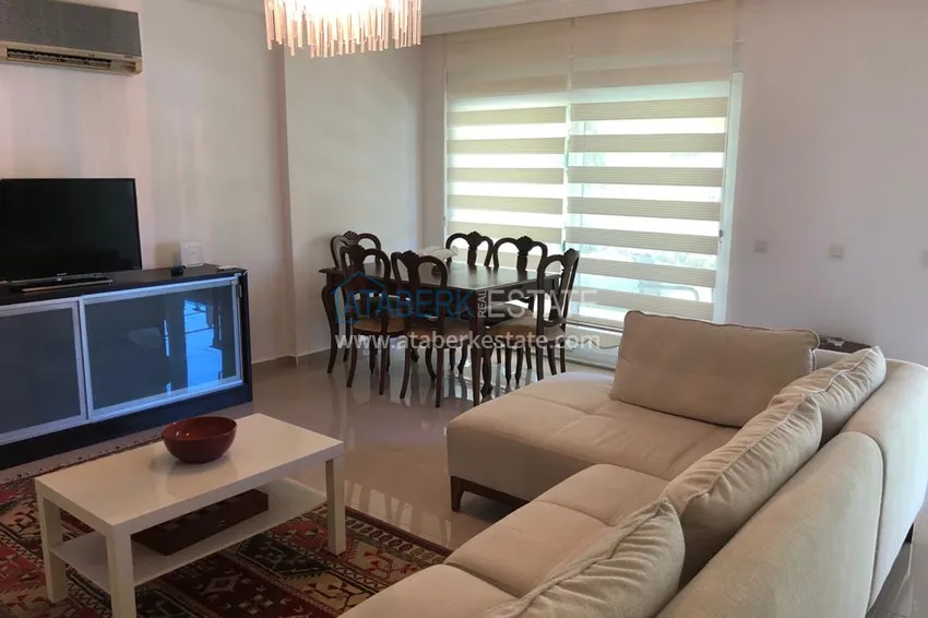 Purchase  Garden duplex in Kestel with furniture in a complex on the banks of the Dim Chay River 3 