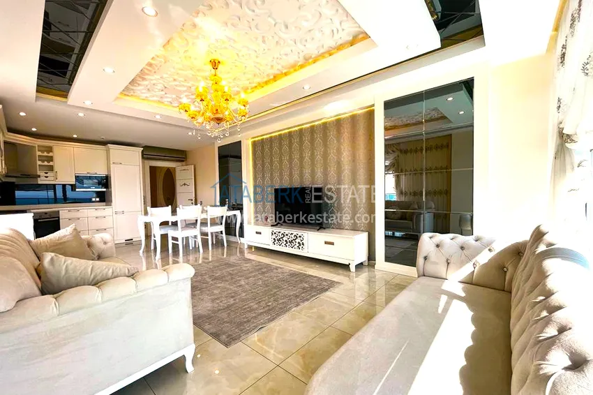 Purchase  Furnished apartment in Mahmutlar in a complex on the first coastline 4 