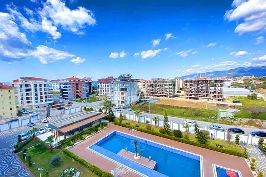 Penthouse - duplex in Kestel with a separate kitchen and sea and mountain views 4 