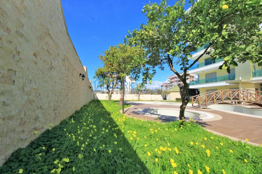 Furnished apartments in Kestel with sea views in a residential complex 5 