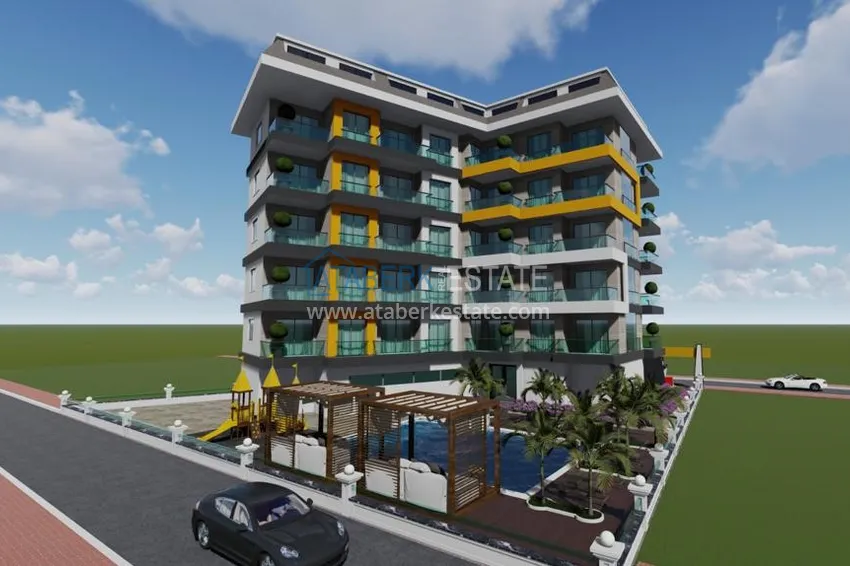 New residential complex in Alanya, Avsallar district - primary property from the developer  3 