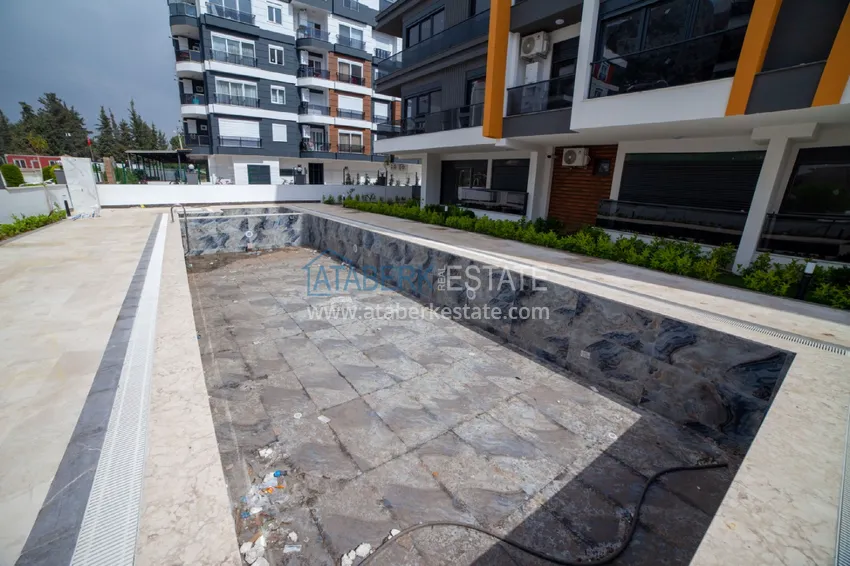 Apartments in Antalya Konyaalti district - Hurma in a complex under construction 5 
