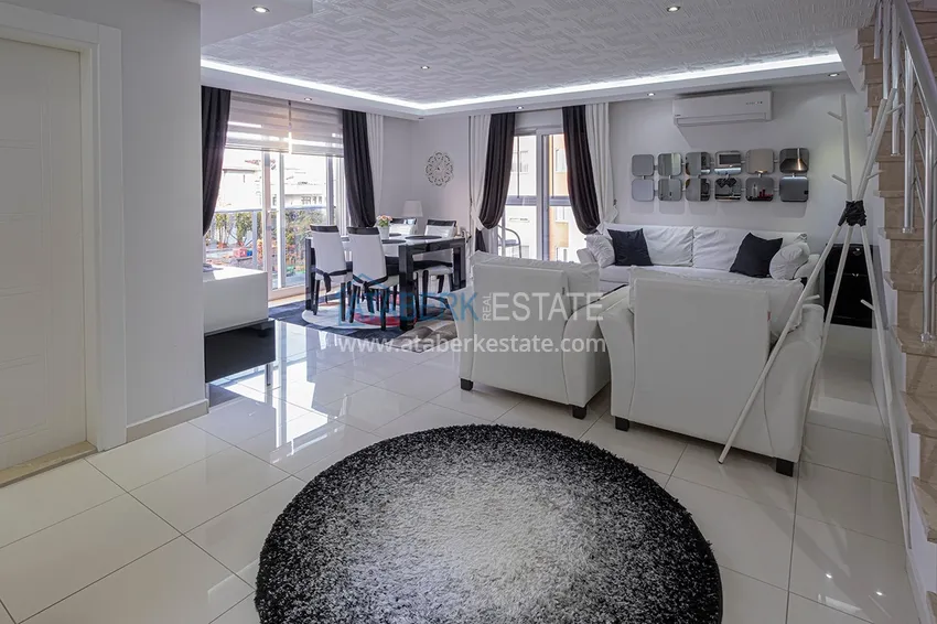 Purchase Penthouse - duplex in the center of Alanya furnished with mountain views 4 