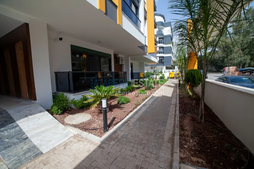 Apartments in Antalya Konyaalti district - Hurma in a complex under construction 6 