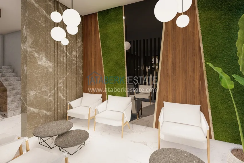 Apartments in Alanya - Avsallar area from the investor in the complex at the final stage 13 