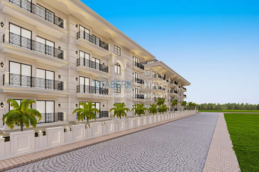 Apartment in the center of Alanya from an investor in a complex under construction 4 