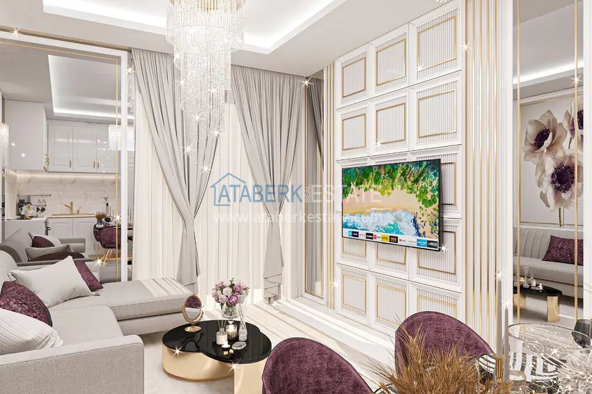 Purchase  Apartment in the center of Alanya from an investor in a complex under construction 3 
