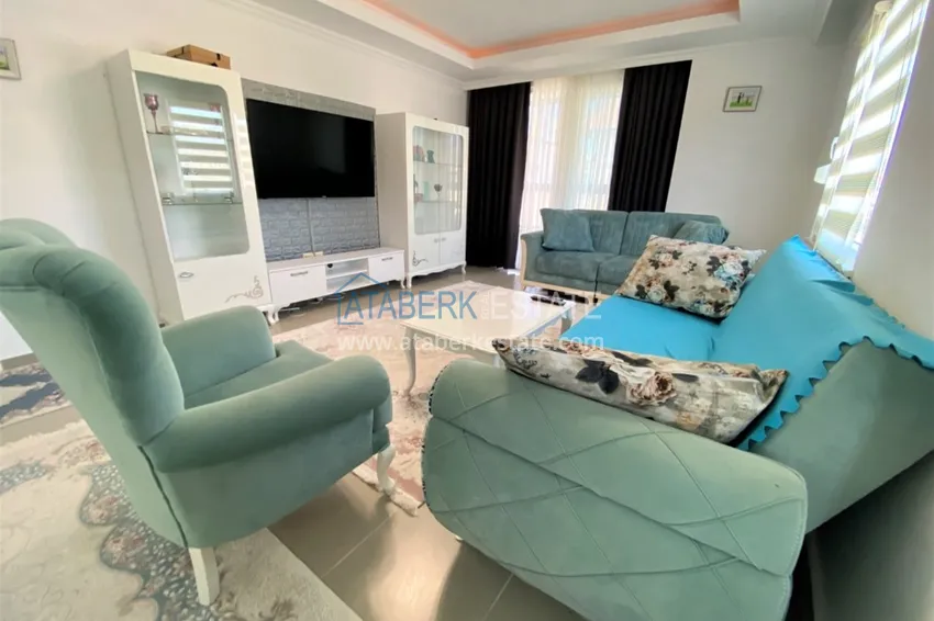 Purchase  Furnished apartment in the Kestel district with a glazed balcony and mountain views 5 