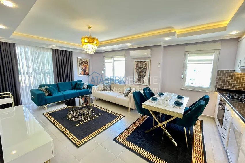 Purchase  Furnished apartment in the Kestel district with a glazed balcony and mountain views 4 