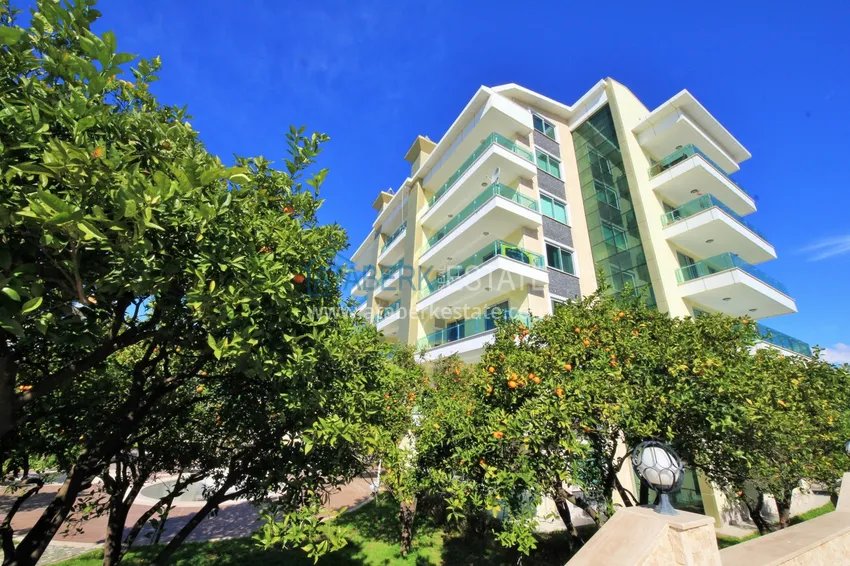 Furnished apartments in Kestel with sea views in a residential complex 3 