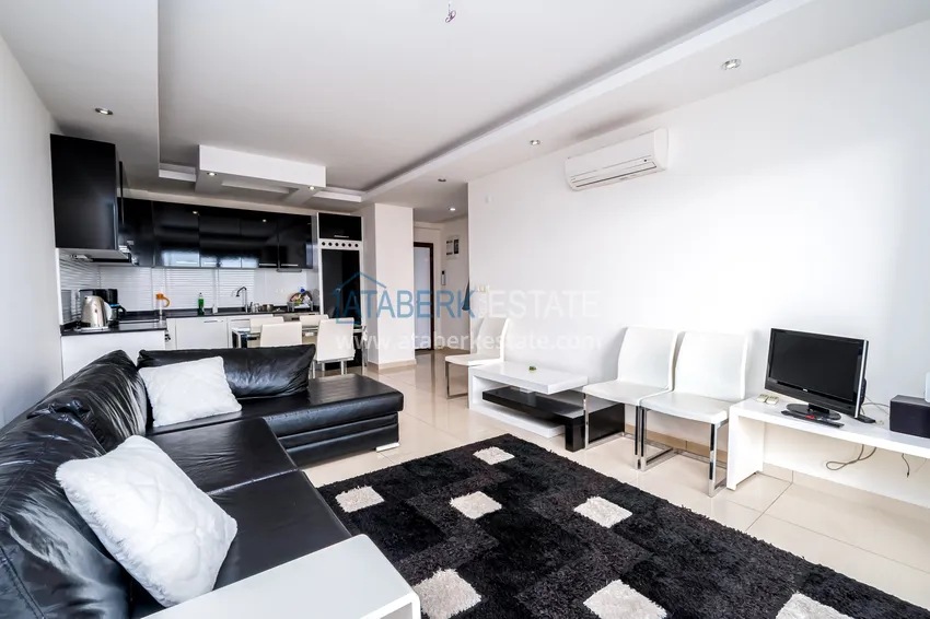 Purchase  Furnished apartment in Cikcilli with sea view in a prestigious residential complex 4 